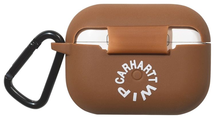 Carhartt WIP Work Varsity AirPods Case Brown