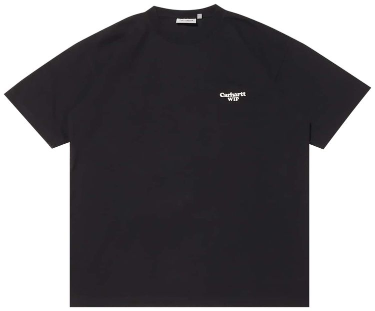 Carhartt WIP Paisley T Shirt Black Stone