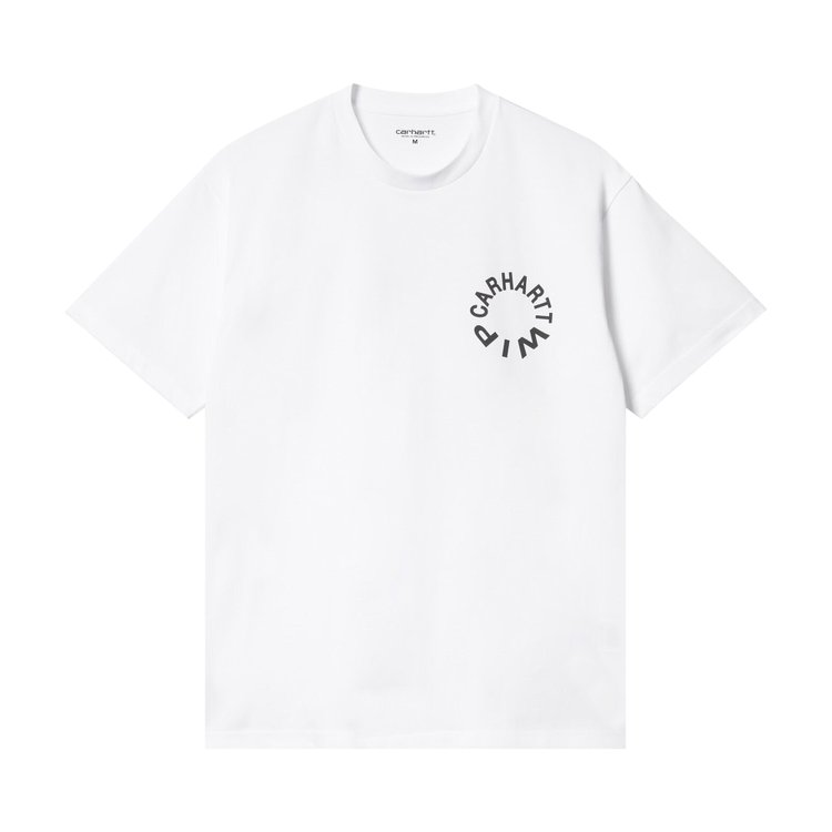 Carhartt WIP Short Sleeve Work Varsity T Shirt White