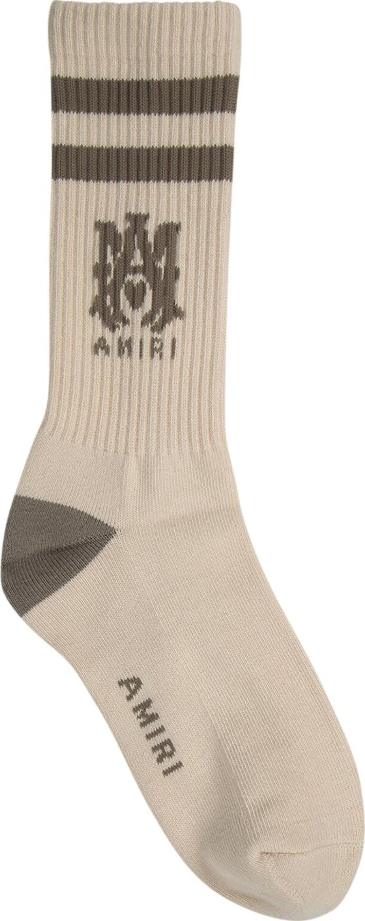 Amiri MA Stripe Sock 'Alabaster'