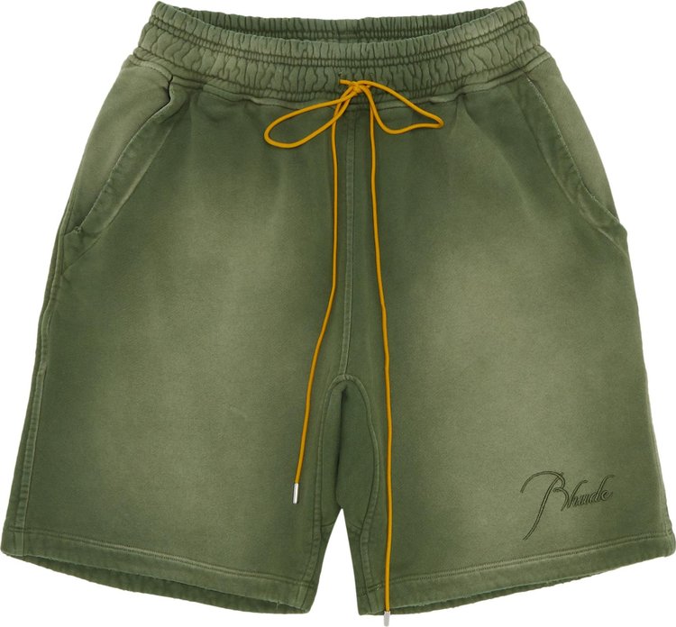 Rhude Sweatshort Sundry Olive