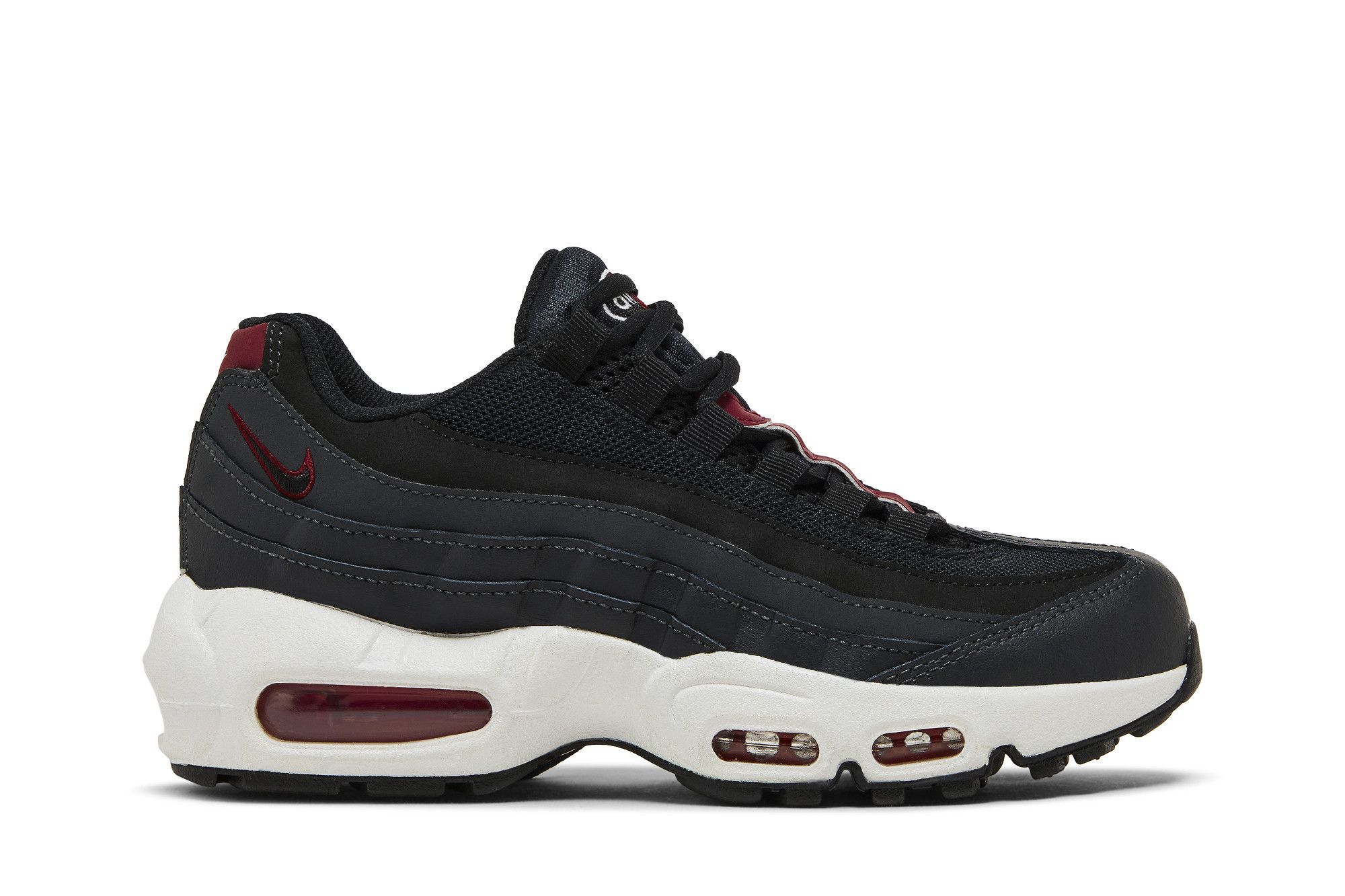Buy Air Max 95 Recraft GS Anthracite Team Red CJ3906 015 GOAT