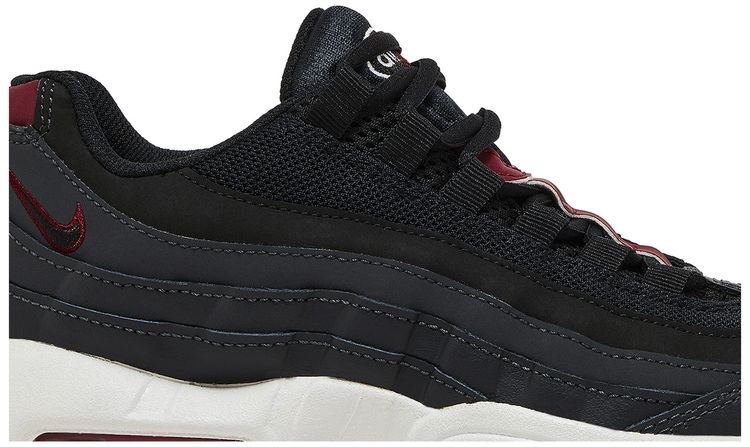 Nike Air Max 95 Recraft GS Anthracite Team Red