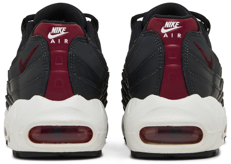 Nike Air Max 95 Recraft GS Anthracite Team Red