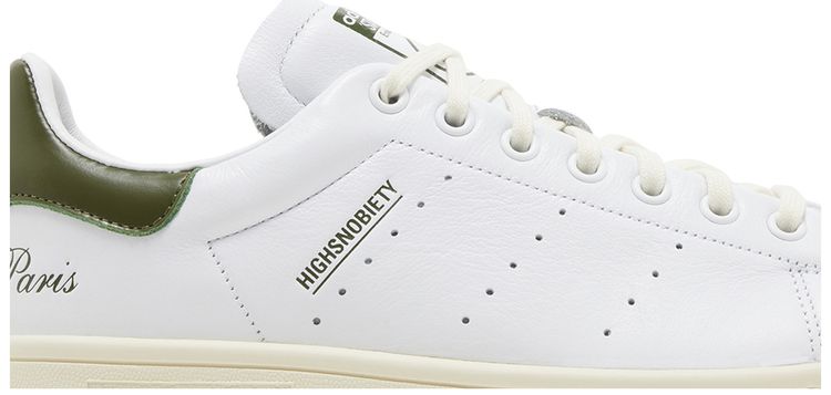 Highsnobiety x adidas Stan Smith Not In Paris White Green