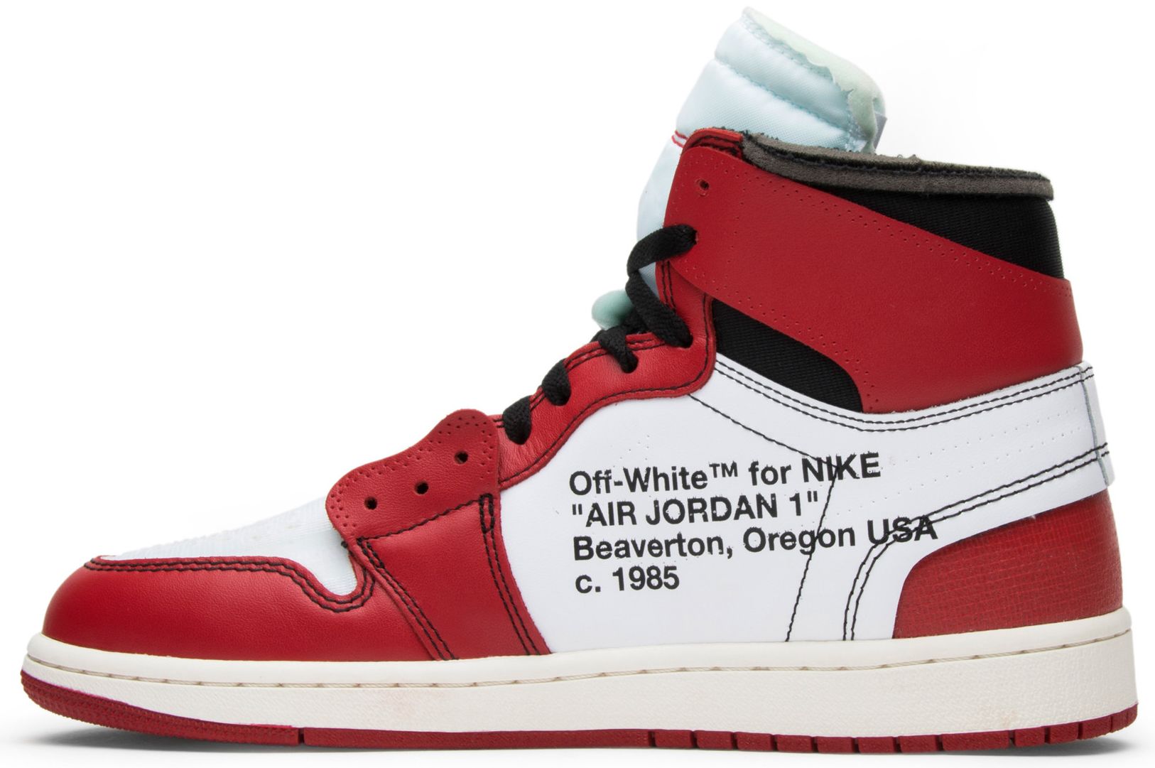 retro 1 jordan off white
