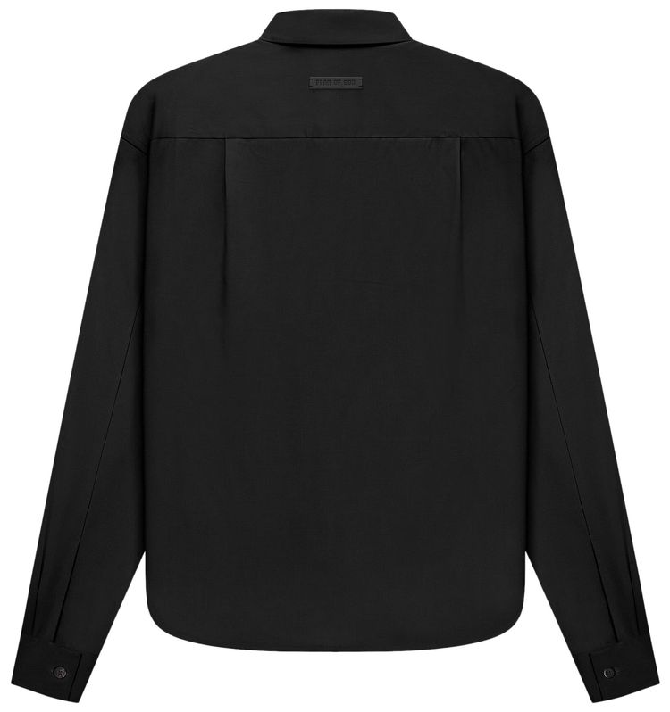 Fear of God Eternal Button Front Shirt Black