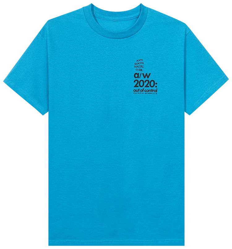 Anti Social Social Club 2020 Tee Turquise