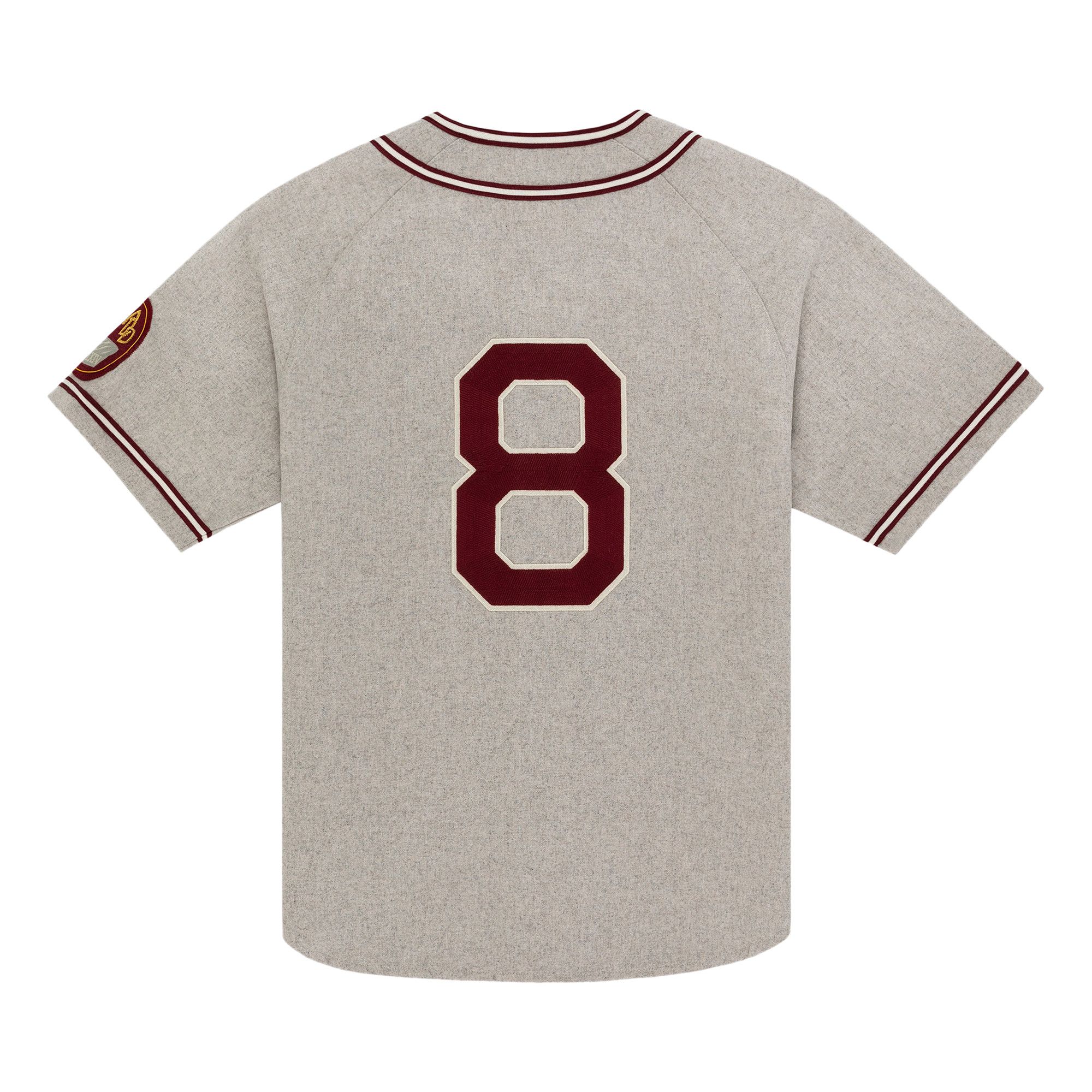 Size l Aimé Leon Dore x Mitchell & Ness Team Baseball Jersey 'Oatmeal'