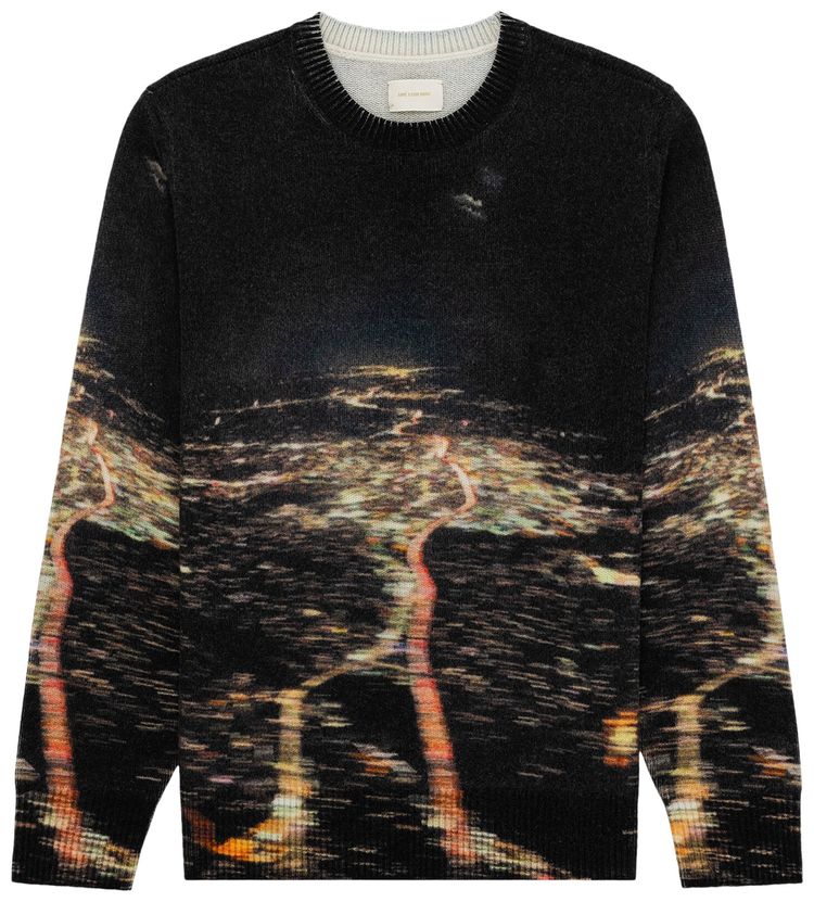 Aime Leon Dore Nightscape Crewneck Sweater Multicolor