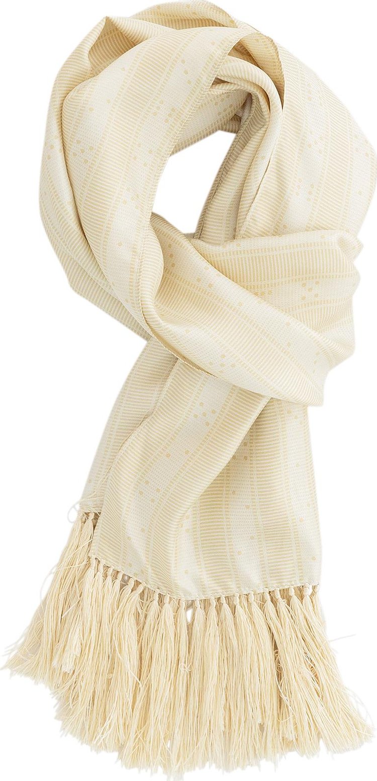 Aimé Leon Dore Silk Dice Scarf 'Pristine'