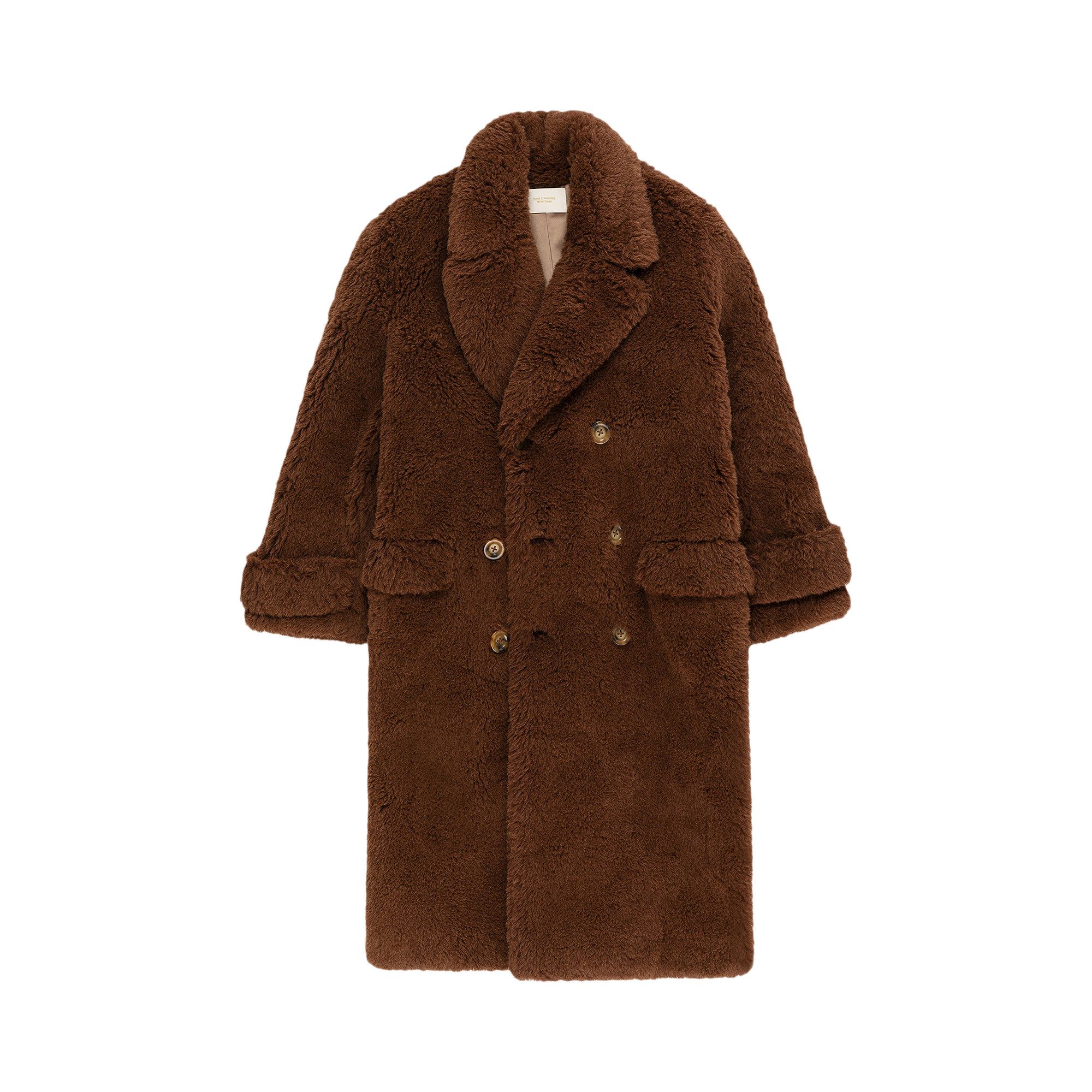 Buy Aimé Leon Dore Teddy Topcoat 'Brown' - FW23WJ053 BROW | GOAT