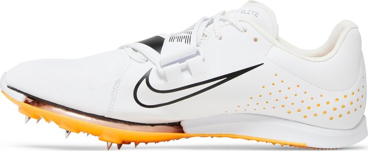 Air Zoom Long Jump Elite White Hyper Pink Orange