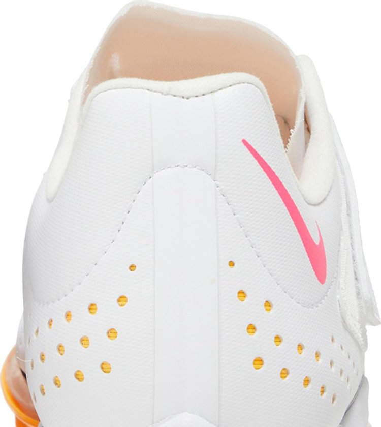 Air Zoom Long Jump Elite White Hyper Pink Orange