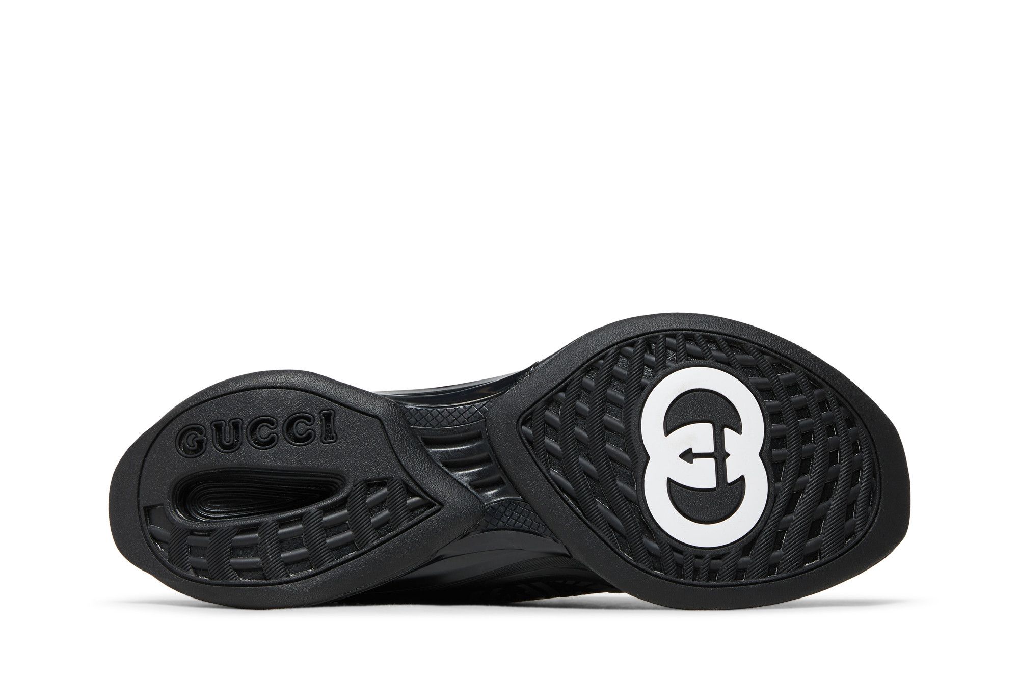 Buy Gucci Run Sneaker 'Black' - 714658 USM10 8442 | GOAT