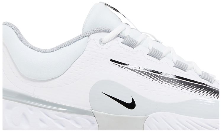 Alpha Huarache Elite 4 Low White Black Wolf Grey