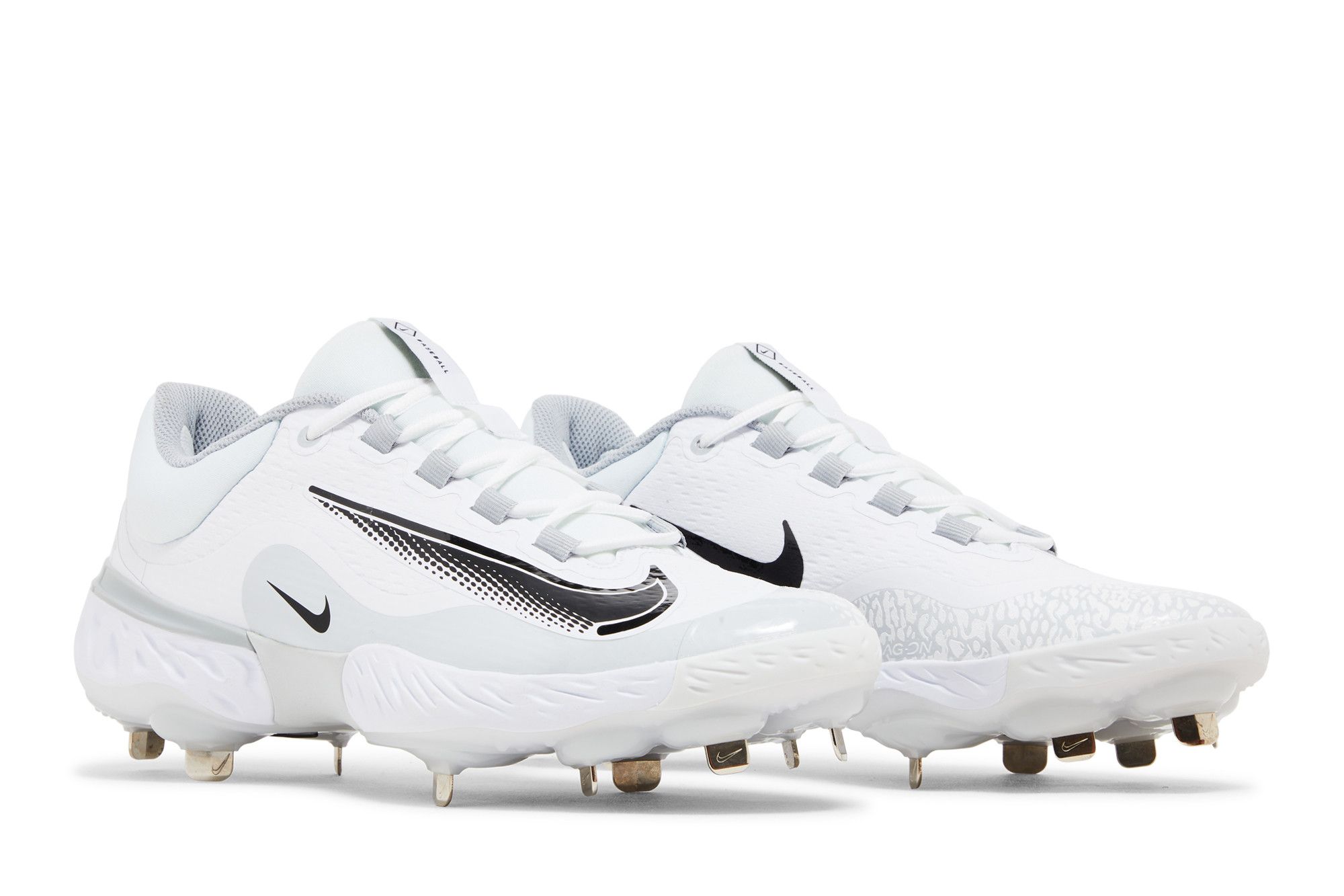 Buy Nike Alpha Huarache Elite 4 Low 'White Black Wolf Grey
