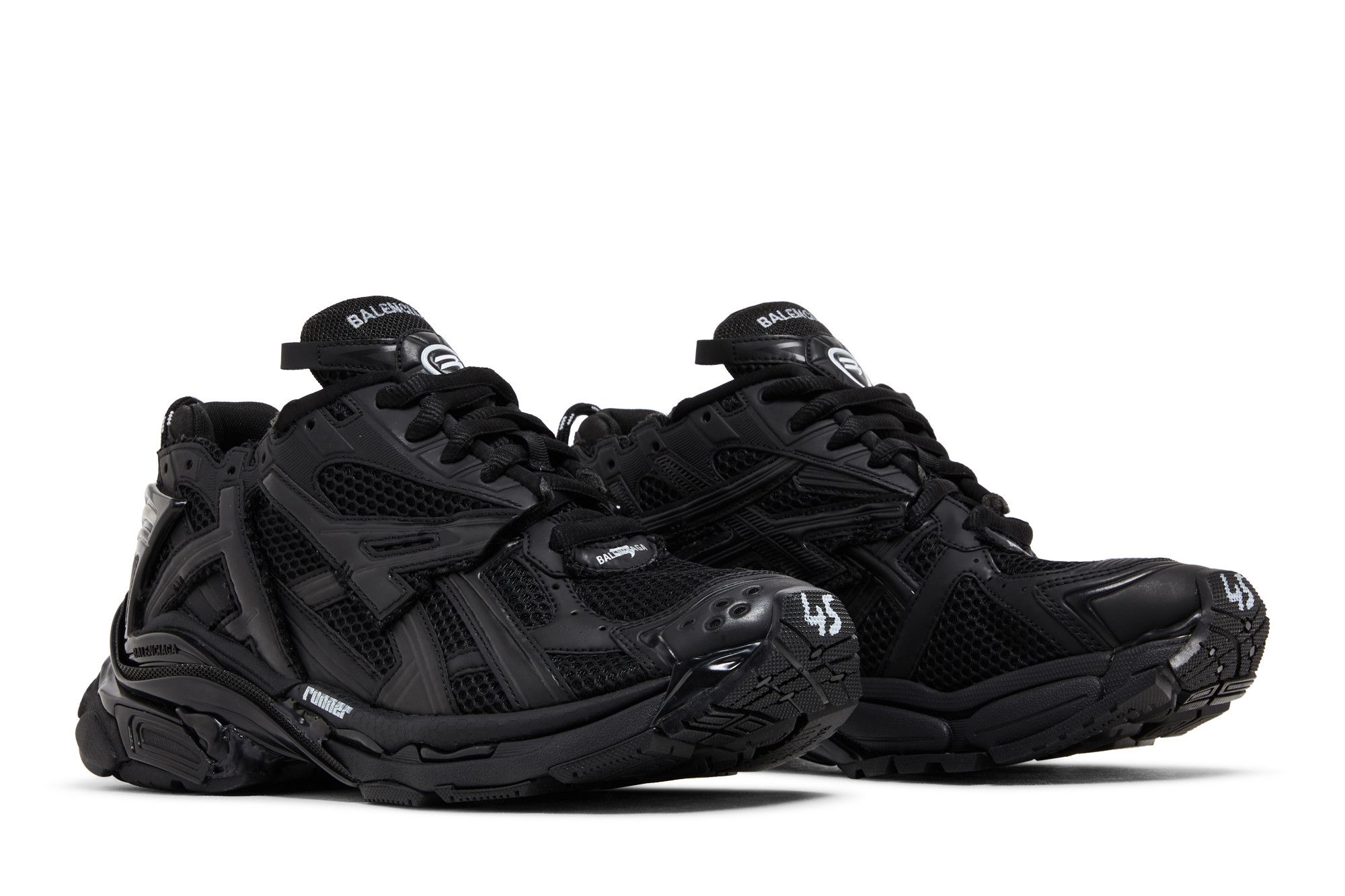 Buy Balenciaga Runner Sneaker 'Black' - 677403 W3RBT 1000 | GOAT