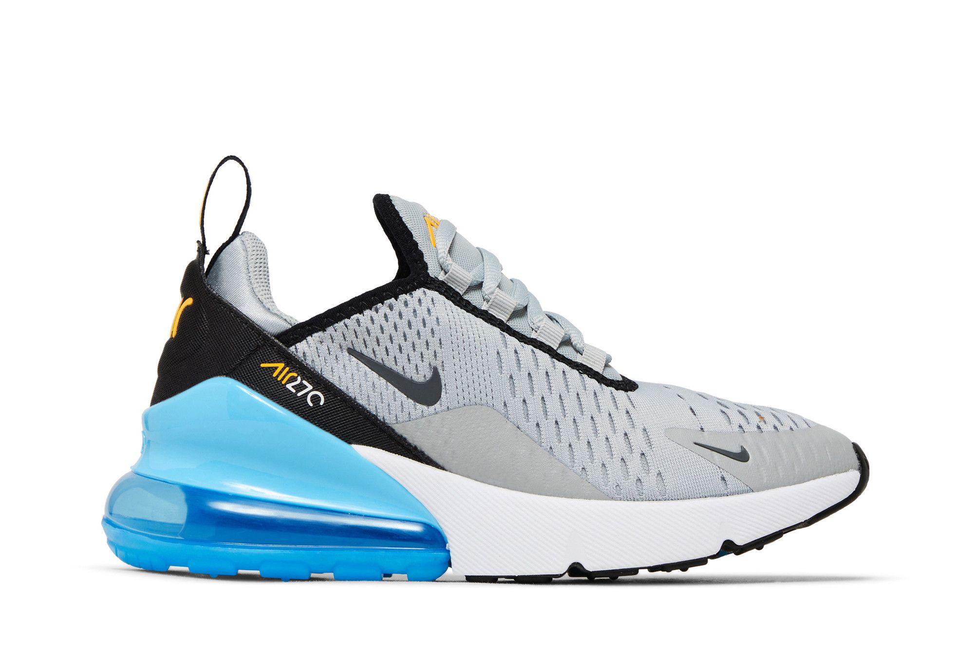 Buy Air Max 270 GS Light Smoke Grey Baltic Blue 943345 027 GOAT