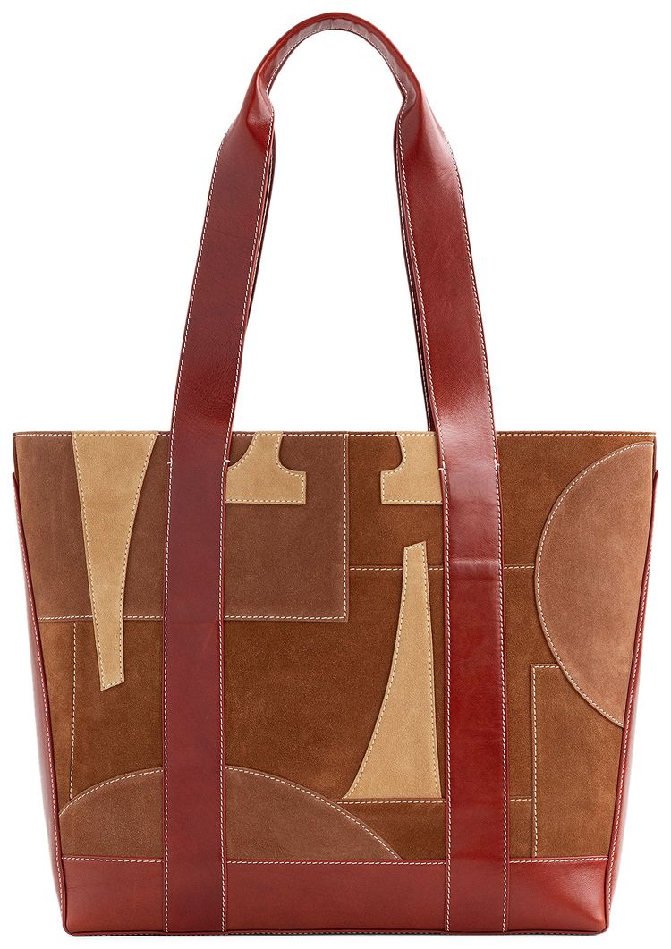 Aime Leon Dore x Franck Pellegrino Suede Tote Bag Brown