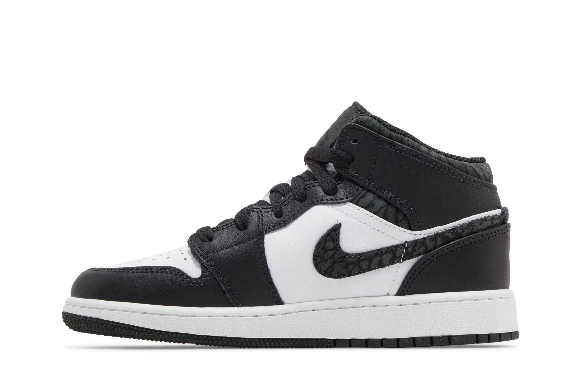 Buy Air Jordan 1 Mid SE GS 'Panda Elephant' - FB9909 001 | GOAT
