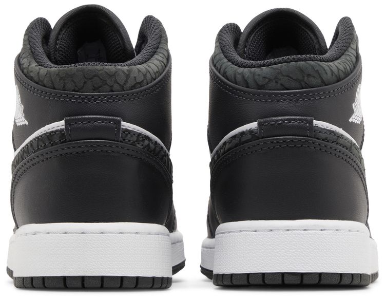 Air Jordan 1 Mid SE GS Panda Elephant