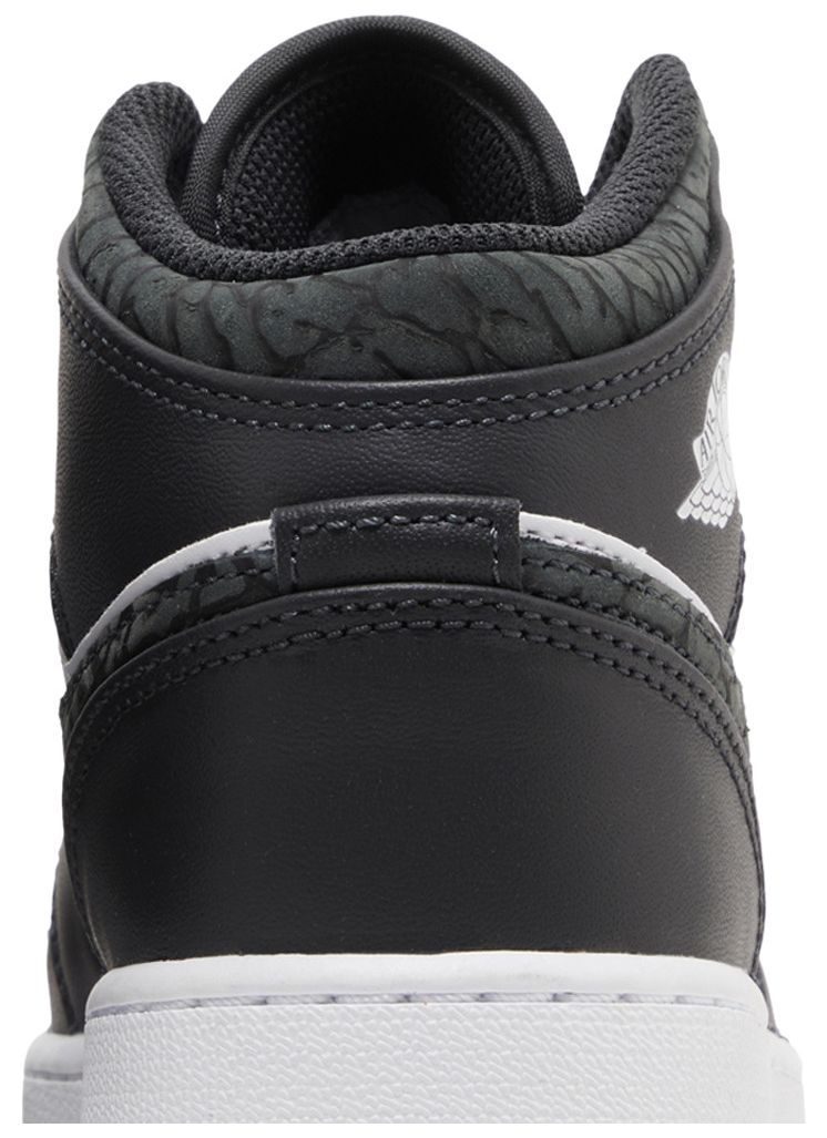 Air Jordan 1 Mid SE GS Panda Elephant