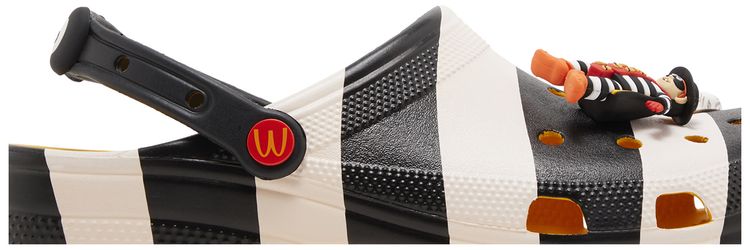 McDonalds x Crocs Classic Clog Hamburglar