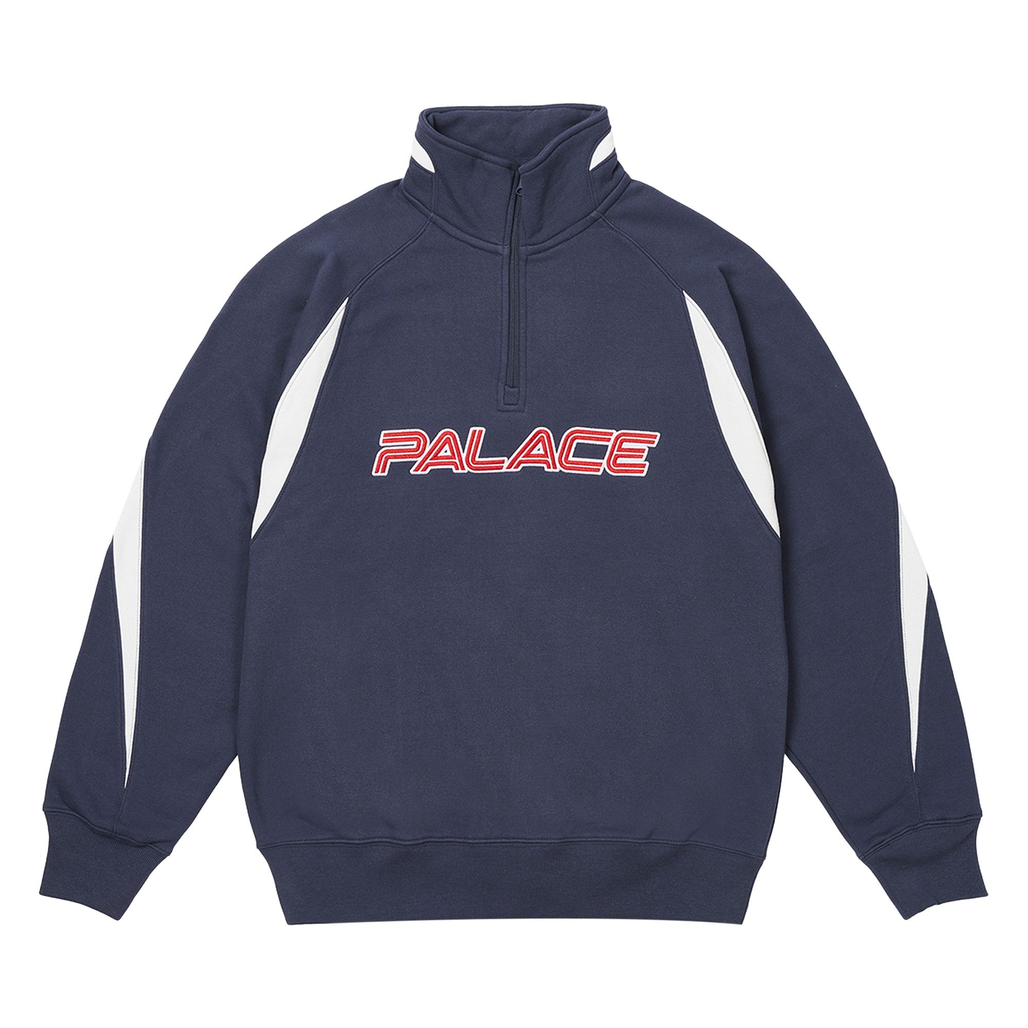 Buy Palace Isn t It 1 4 Zip Navy P25CS135 GOAT UK