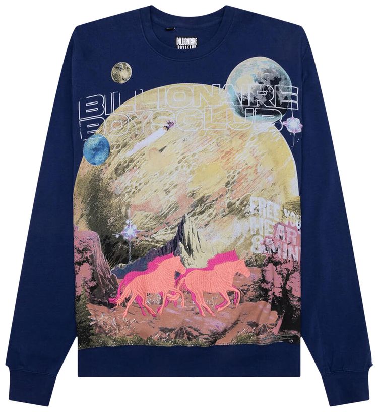 Billionaire Boys Club Free Crew Blue Depths