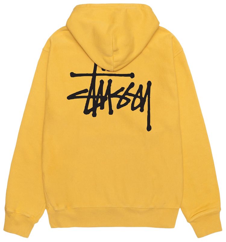 Stussy Basic Pigment Dyed Hoodie Honey