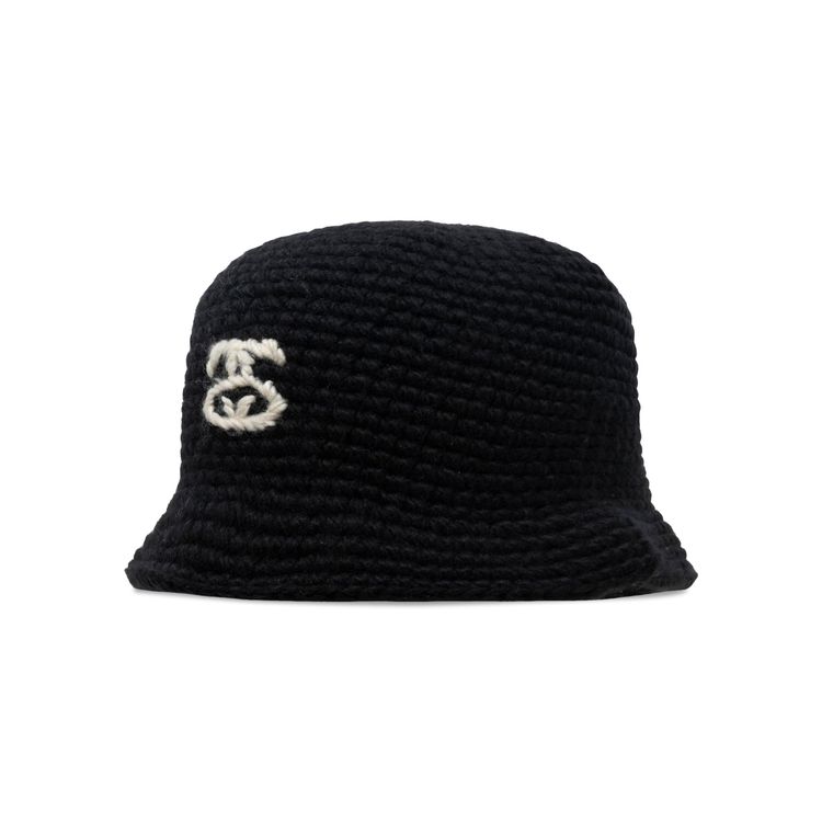 Stussy SS Link Knit Bucket Hat Black