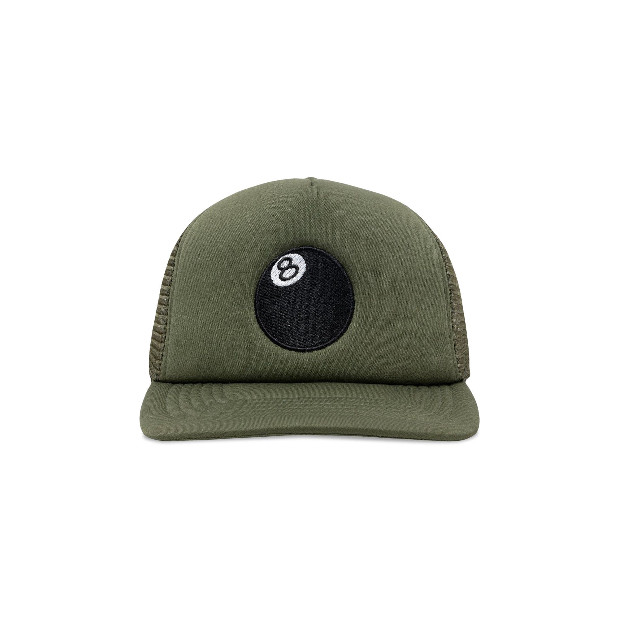 Buy Stussy 8 Ball Trucker Cap 'Olive' - 1311089 OLIV | GOAT Buy Stussy 8 Ball Trucker Cap 'Olive' - 1311089 OLIV | GOAT