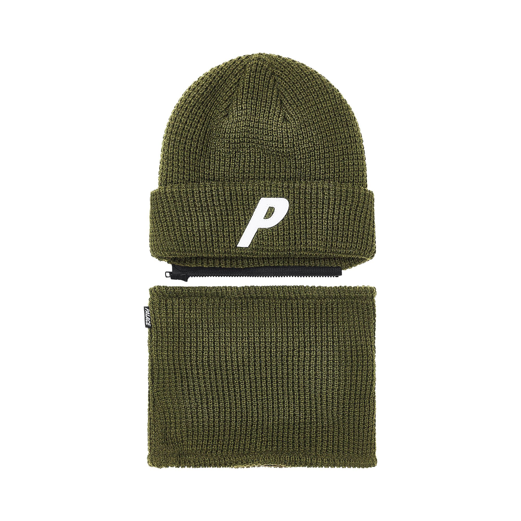 帽子 PALACE 21aw embossed beanie Buy Palace Zip Off Facewarmer P Beanie 'The Deep Green' - P25BN066