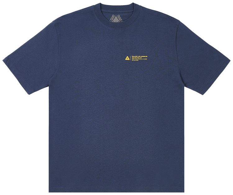 Palace Wrapper Logo T Shirt Navy