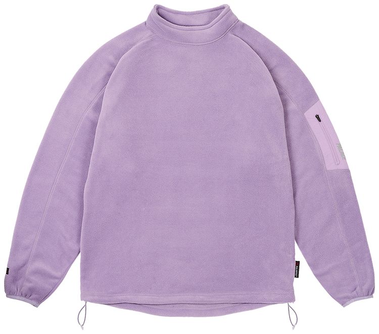 Palace Polartec Mock Neck Purple