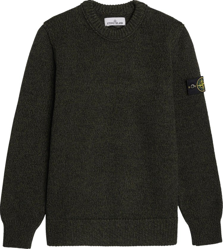 Stone Island Lambswool Sweater 'Black'