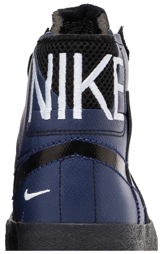 Nike Zoom Blazer Mid Premium SB Deconstructed   Midnight Navy Black