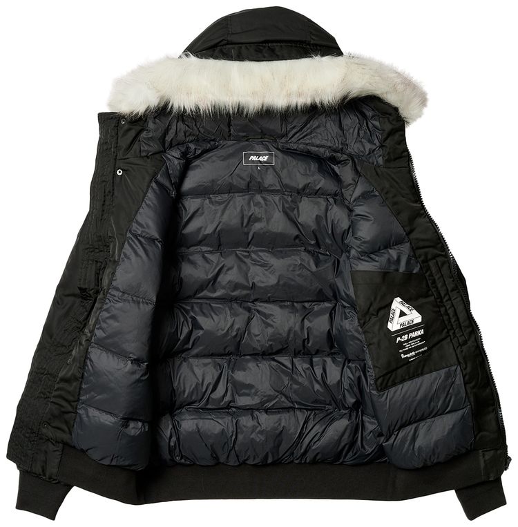 Palace P 2B Cargo Parka Black