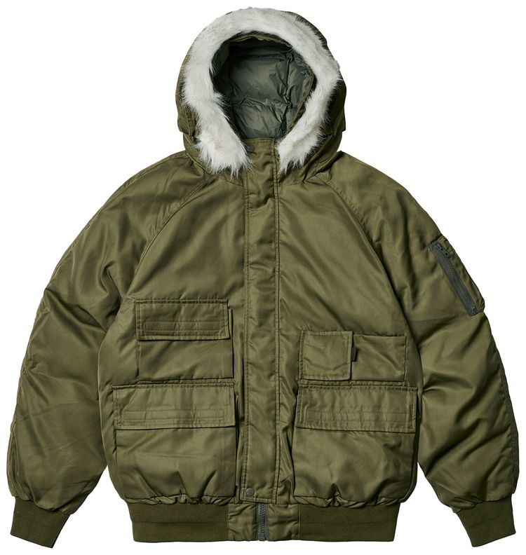 Palace P 2B Cargo Parka Olive