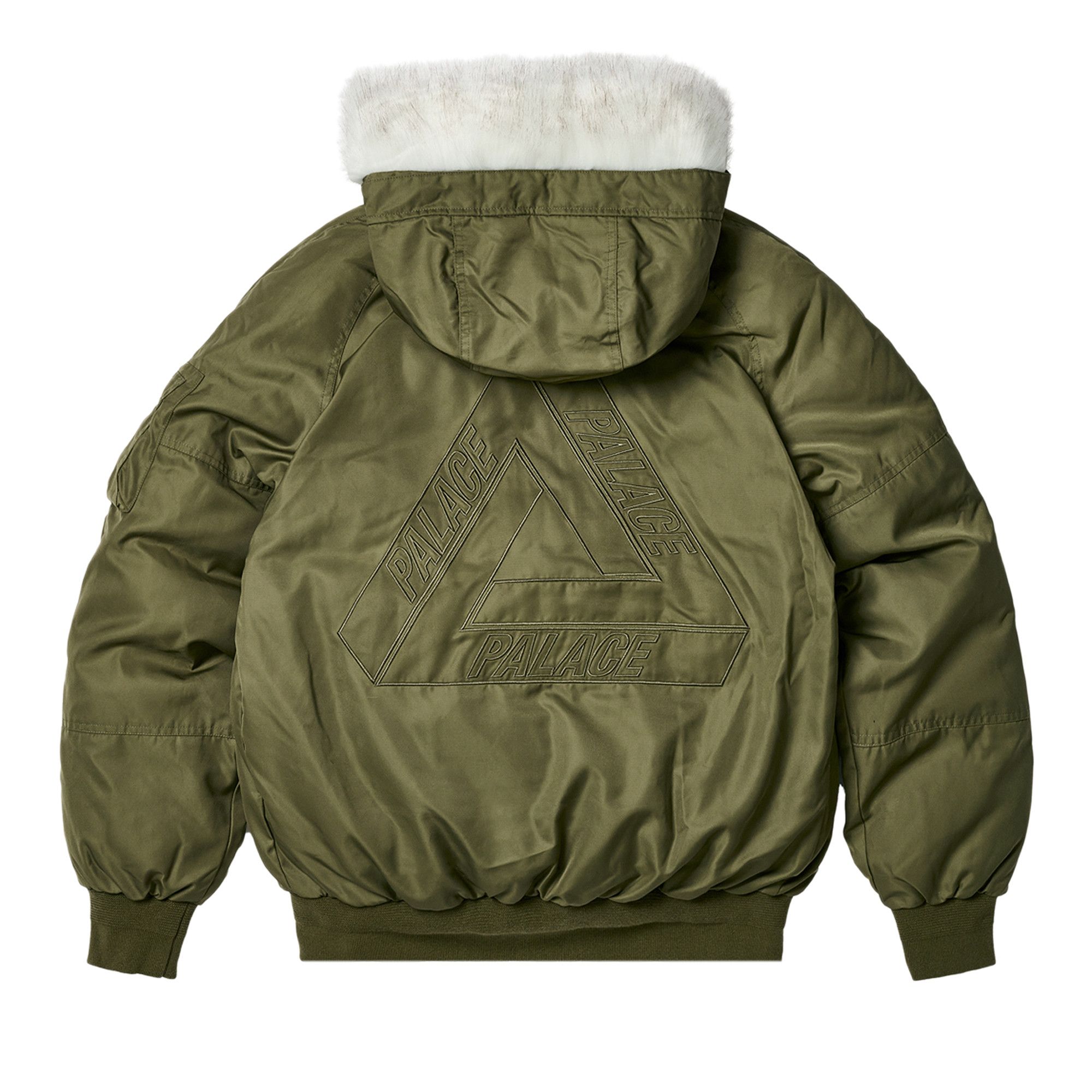 Buy Palace P 2B Cargo Parka Olive P25JK124 GOAT UK