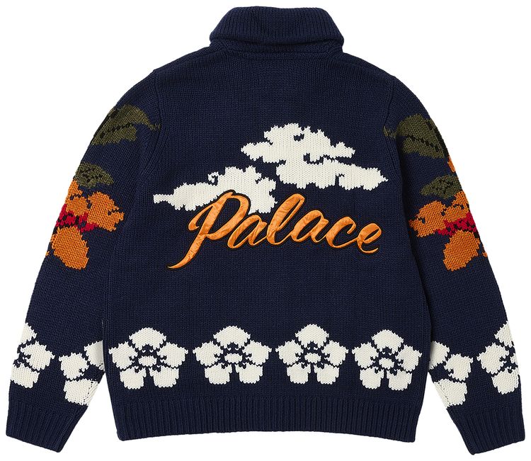Palace Demon Cowichan Knit Blue