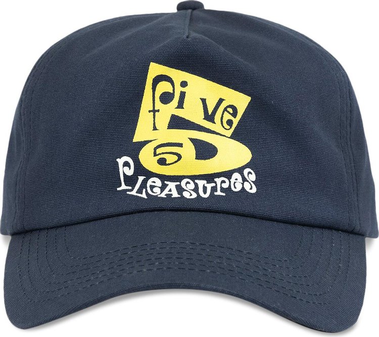 Pleasures Soul Snapback Hat Navy