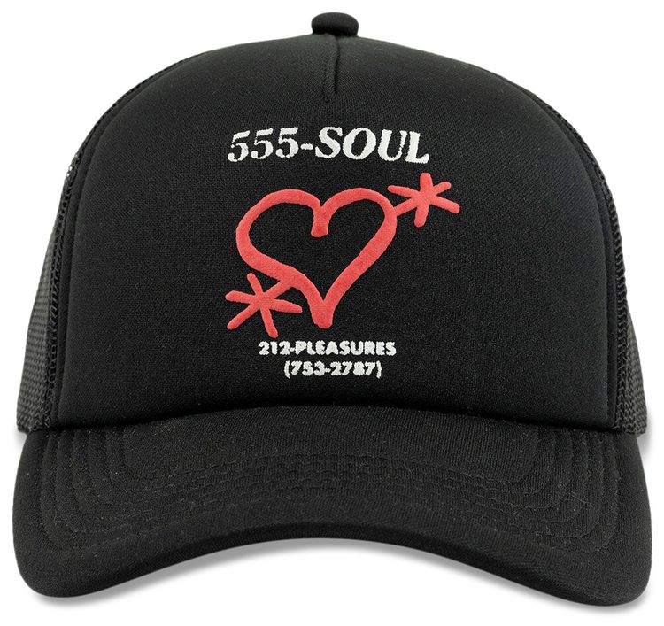 Pleasures Biz Card Trucker Cap Black