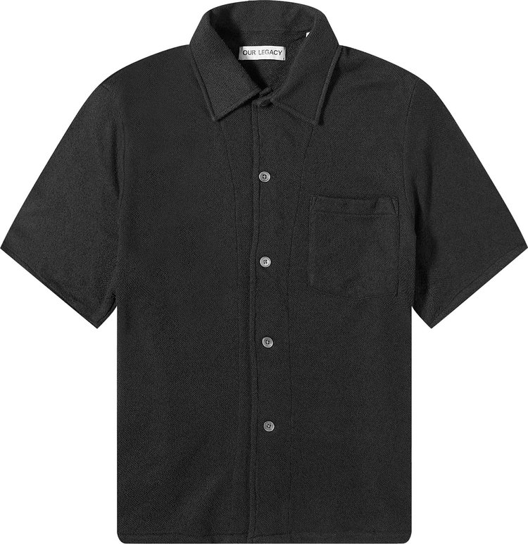 Our Legacy Box Short-Sleeve Shirt 'Black'