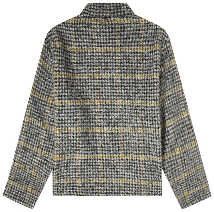 Our Legacy Shrunken Full Zip Polo Houndstooth