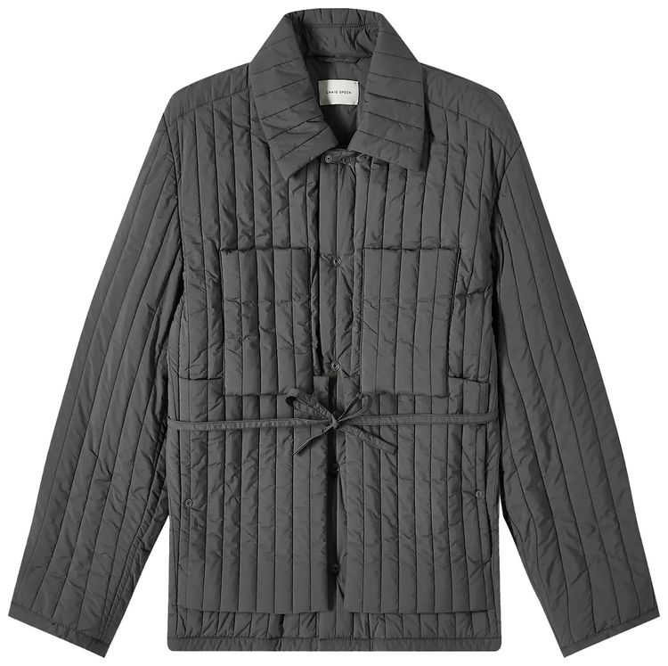 Craig Green Quilted Worker Jacket 'Black'