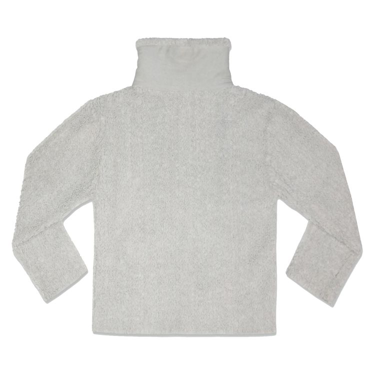 Craig Green Half Zip Loopback Knit Jumper Chalk