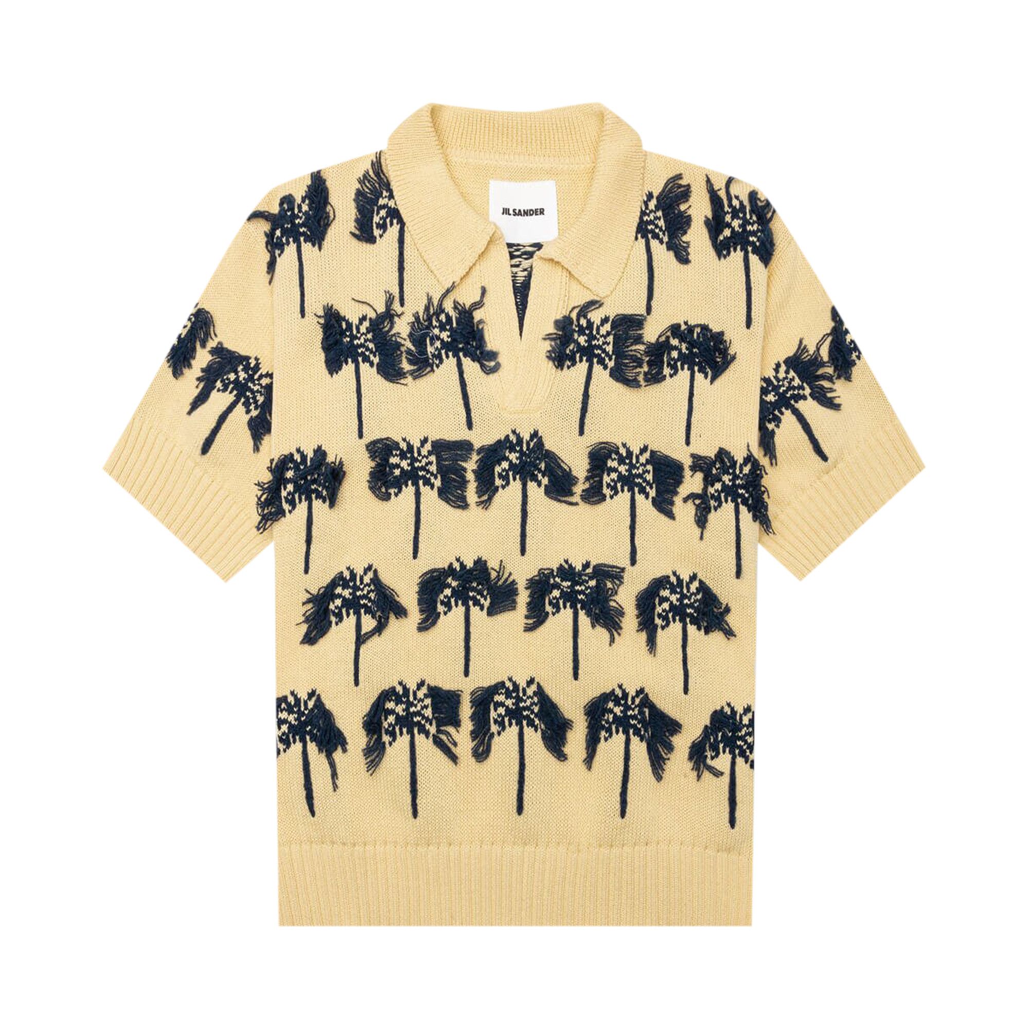 Buy Jil Sander Polo Sweater 'Open Yellow' - J22GP0122 J15376 Buy Jil Sander Polo Sweater 'Open Yellow' - J22GP0122 J15376
