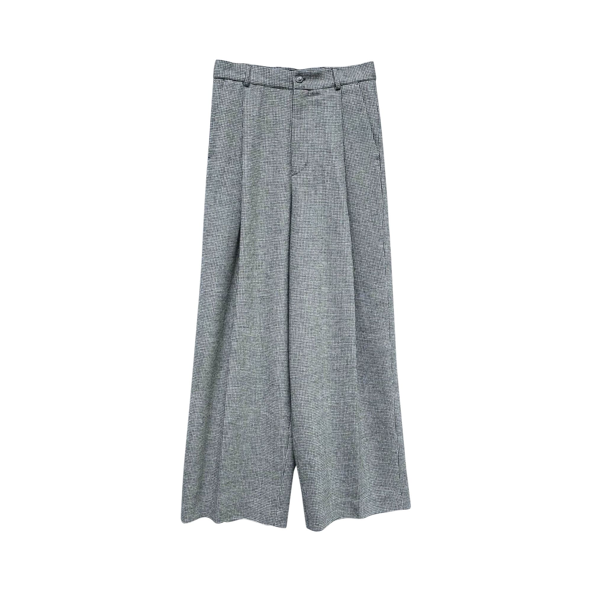 Buy Dries Van Noten Pepper Pants 'Black/White' - 232 020917 7210